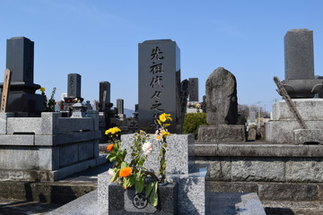 お墓の風景