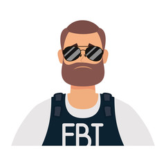 young man with beard fbi agent
