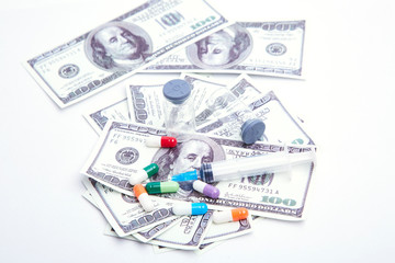 Injections and capsules in dollars