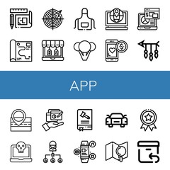 app icon set