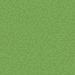 simple green leaves. vector seamless pattern. spring repetitive background. textile paint. green fabric swatch. wrapping paper. continuous apparel print. design element for card, cover page, banner
