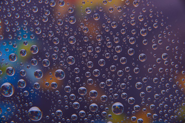 Space or planets universe cosmic abstract background. Abstract molecule atom sctructure. Macro shot...