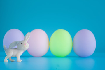 Easter holiday concept. decorations for Easter