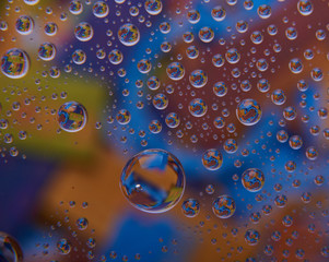 Space or planets universe cosmic abstract background. Abstract molecule atom sctructure. Macro shot...