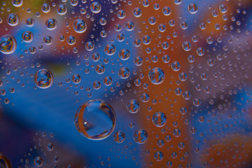 Space or planets universe cosmic abstract background. Abstract molecule atom sctructure. Macro shot...