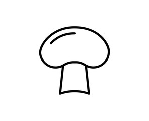 Mushroom line icon