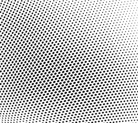 Abstract half-tone texture. Black and white chaotic background of dots