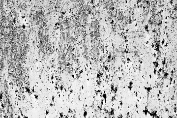Texture of a metal wall with cracks and scratches which can be used as a background