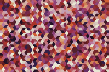 Abstract geometric pattern. Multicolor Figures. Texture for print and Banner. Oil paint on canvas style