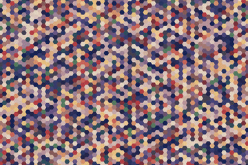 Abstract geometric pattern. Multicolor Figures. Texture for print and Banner. Oil paint on canvas style