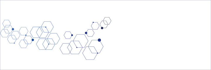 Abstract background consisting of set of hexagonal cells.