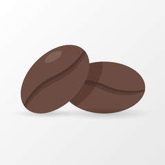 Coffee Beans Illustration  Icon Vector