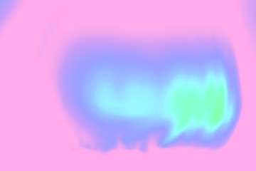 Abstract blurred background in pastel colors symbol of the constant movement of time. Leaked paint on the glass.