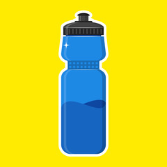 Water Sports bottle Illustration Icon Vector