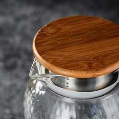 Bamboo water bottle cover
