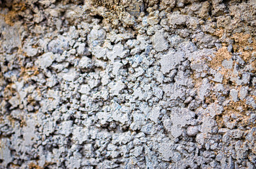 Crude Concrete Grunge Background with varying focus.