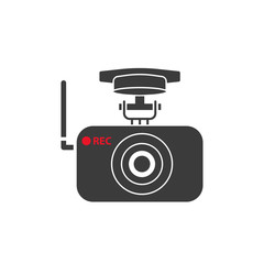 Vector CCTV camera icon