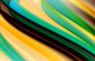 Abstract background - fluid color gradient waves, with dynamic motion line effect. Vector Illustration For Wallpaper, Banner, Background, Card, Book Illustration, landing page