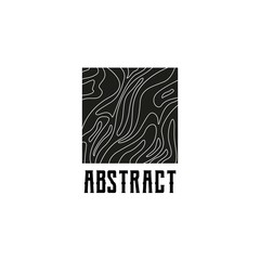 abstract line pattern logo
