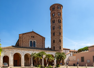 Basilica of St Apollinare Nuovo in Ravenna, Italy