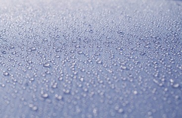 water drops on glass