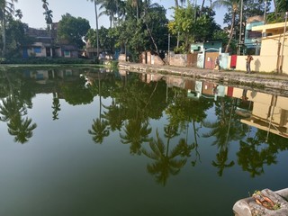 Obraz premium house on the river