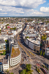 Obraz premium aerial of Bonn, the former capital of Germany