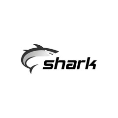 Shark logo design vector idea