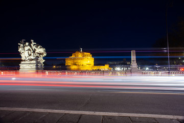 The Mausoleum of Hadrian, usually known as Castel Sant'Angelo, Rome