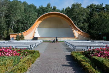 Świnoujście. Muszla koncertowa © Pawel Gruntowicz