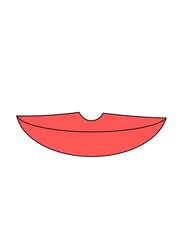  illustration of lips