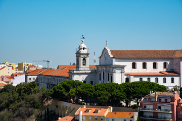panorama of lisbon portugal