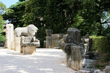Roman remains in Pula, Croatia
