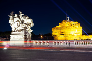 The Mausoleum of Hadrian, usually known as Castel Sant'Angelo, Rome