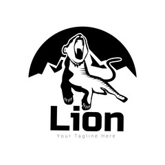 Template Lion Mountain Logo