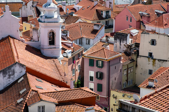 roof of lisbon portugal