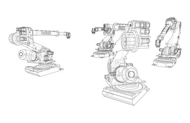 A industral robots manipulators