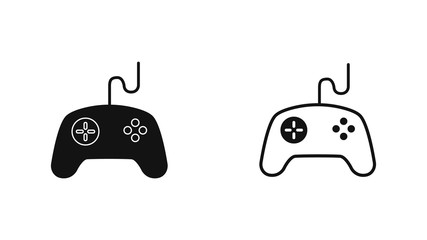 Game icon. Logo of consoles. Technology and entertainment