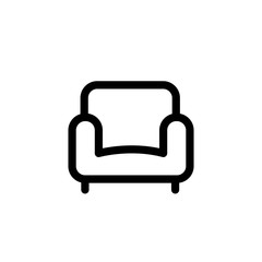 Vector illustration, sofa icon design