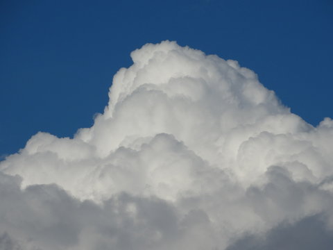 blue sky and clouds