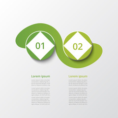 Vector infographic template