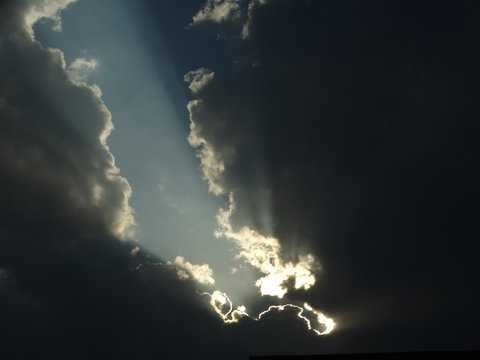 sun and clouds