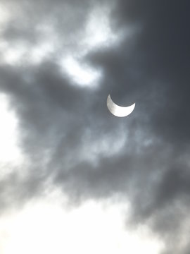 moon and clouds dark aesthetic 