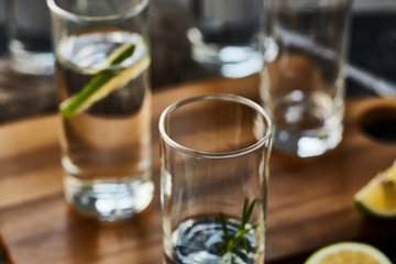 Glass kettle and water cup