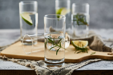 Glass kettle and water cup