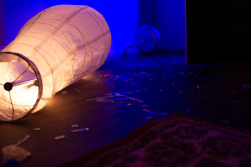 Crime Scene - Burglary with Broken Glass