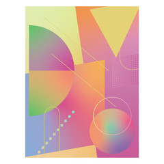 背景　ポスターデザイン　アブストラクト