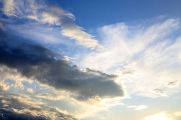 Fototapeta premium Sky and clouds