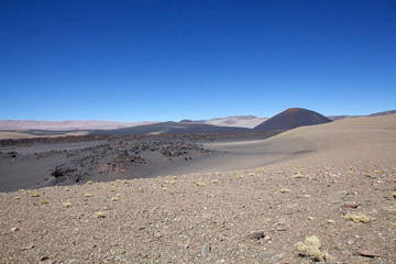 Volcanic landscape at the Puna de Atacama, Argentina