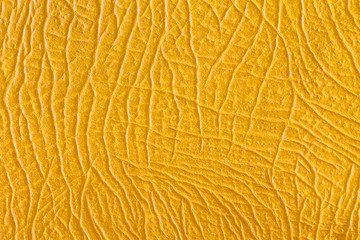 Yellow leather texture with visible details